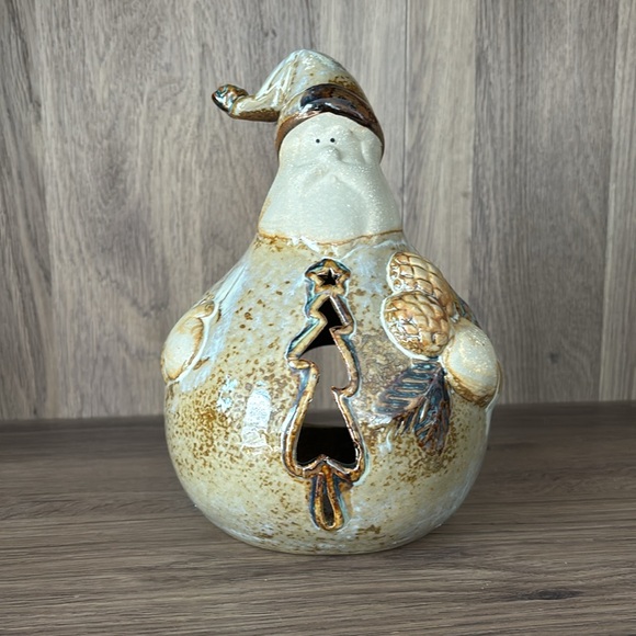 🆕Norwegian Pottery Ceramic Santa Candleholder - Picture 6 of 14